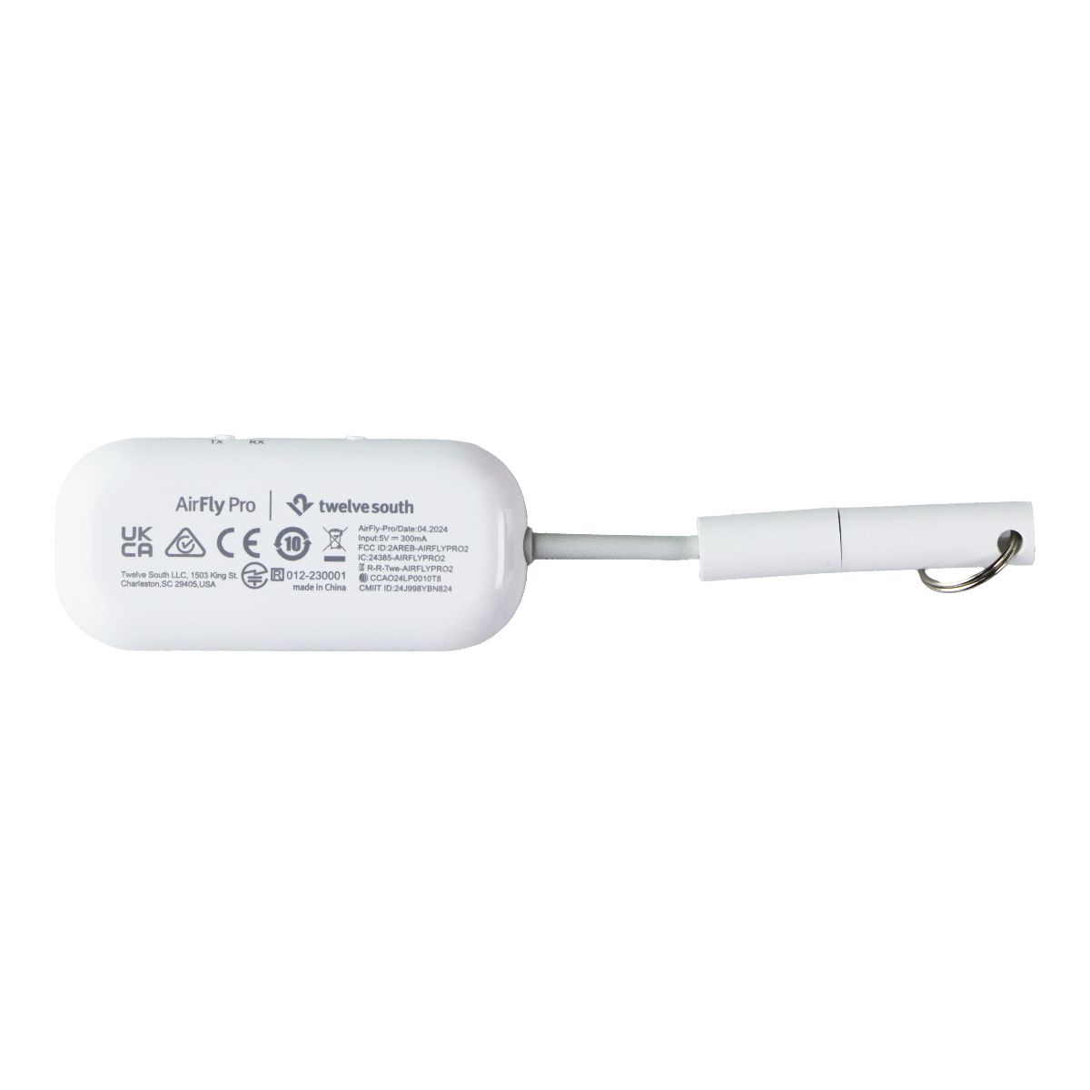 Twelve South AirFly Pro Wireless Transmitter/Receiver - White (12-1911) TV, Video & Audio Accessories - Audio/Video Transmitters Twelve south - Simple Cell Bulk Wholesale Pricing - USA Seller