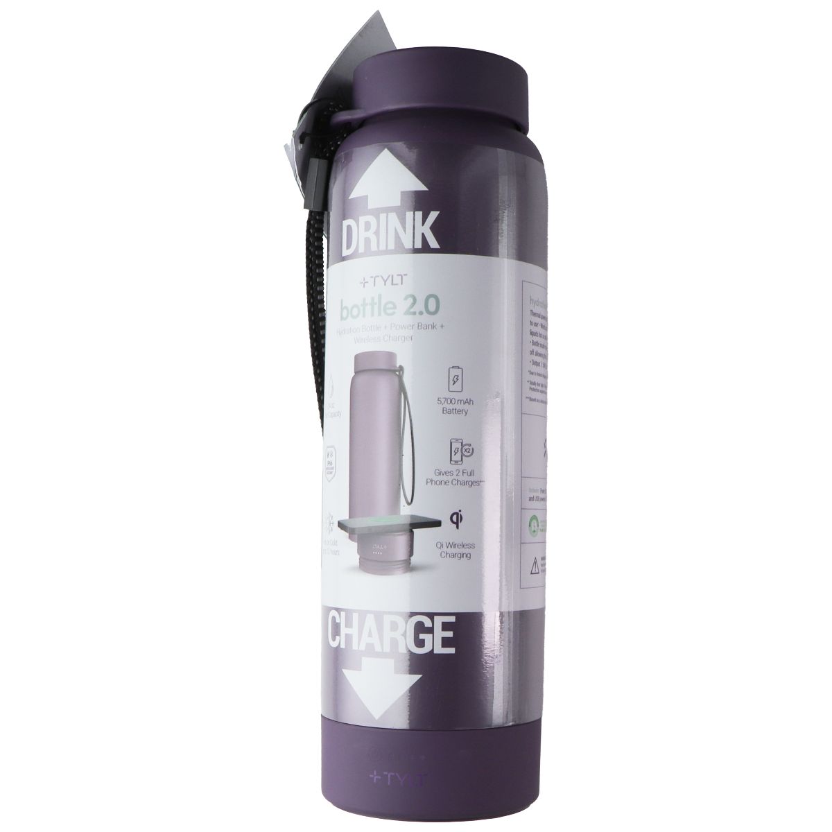 LOOK AT SC-U91536 Sporting Goods - Water Bottle & Cages TYLT - Simple Cell Bulk Wholesale Pricing - USA Seller