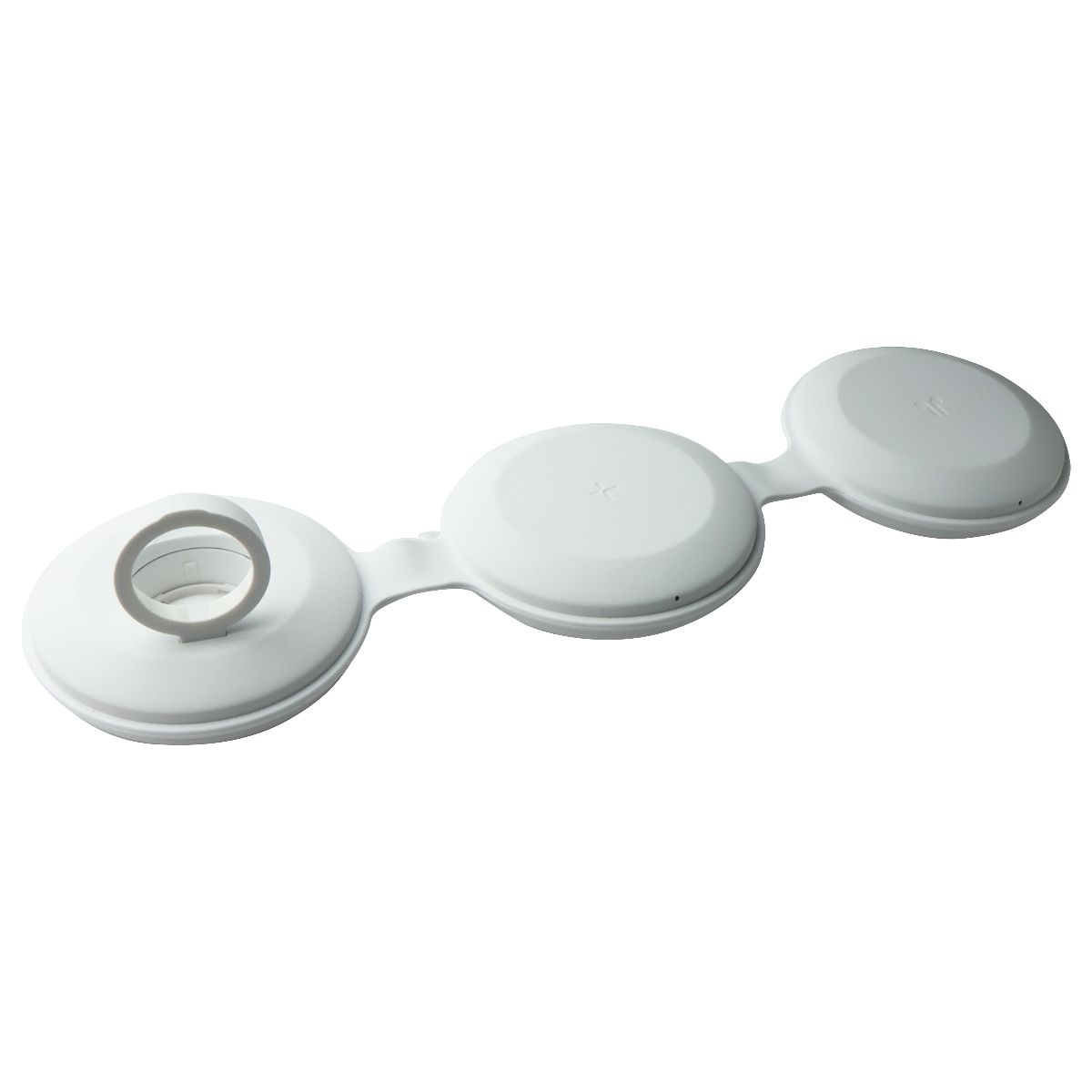TYLT Folio Trio 3-in-1 Wireless Charger Pad with MagSafe - White (QITRIOMSW-T) Cell Phone - Chargers & Cradles TYLT - Simple Cell Bulk Wholesale Pricing - USA Seller