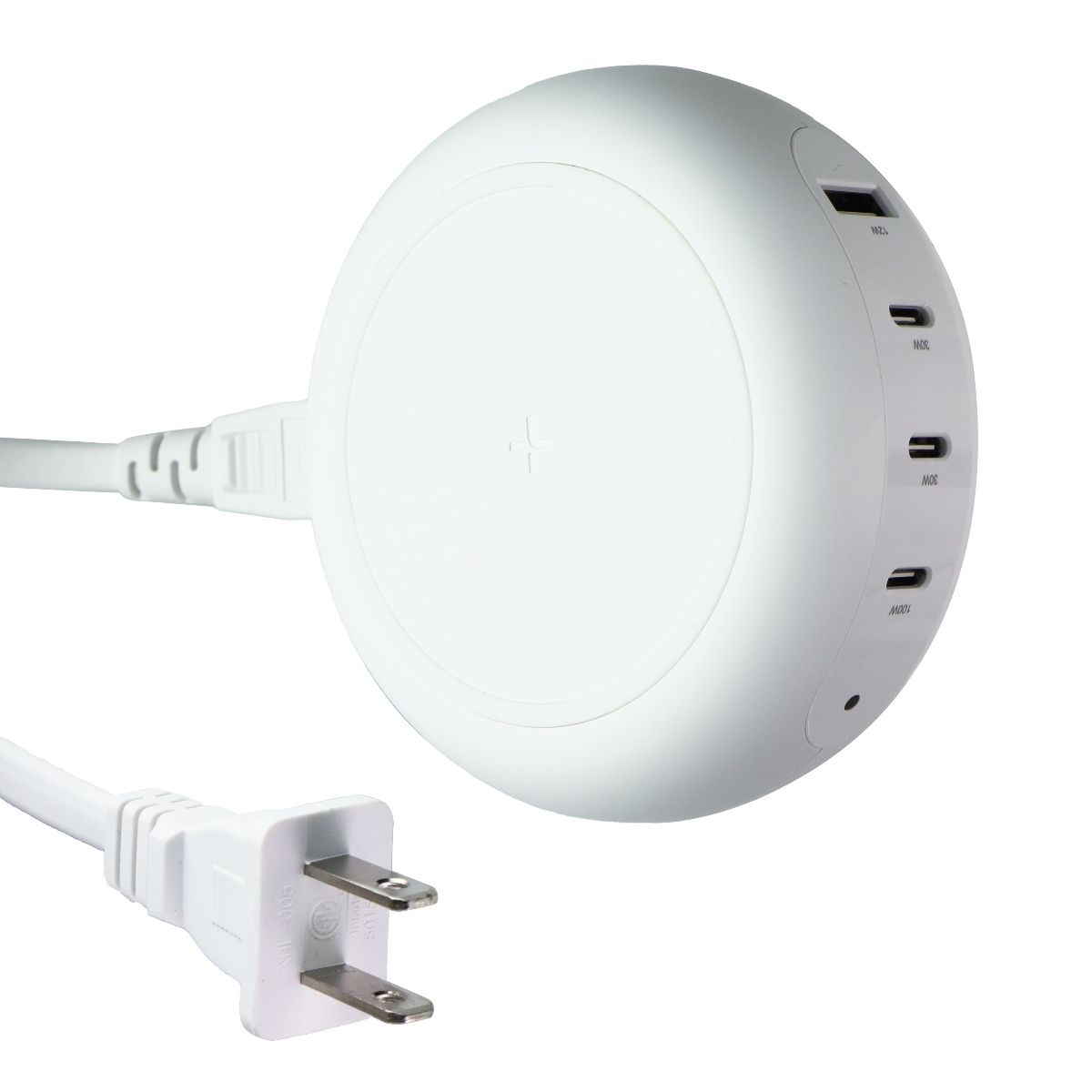 TYLT (100W) Multi-Port (USB-C/USB-A) PD Hub w/Wireless Charging (PWRHUB100W-T) Cell Phone - Chargers & Cradles TYLT - Simple Cell Bulk Wholesale Pricing - USA Seller