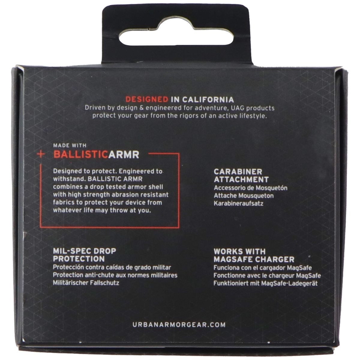 UAG Metropolis Ballistic ARMR Case for Apple AirPods (3rd Gen) - Black iPod, Audio Player Accessories - Cases, Covers & Skins UAG - Simple Cell Bulk Wholesale Pricing - USA Seller