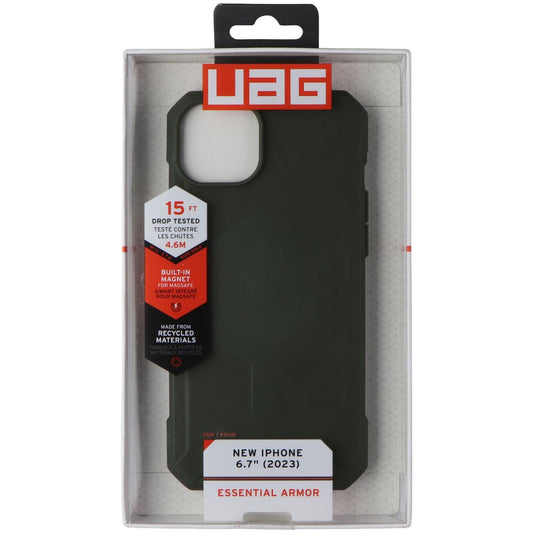 UAG Essential Armor Case for MagSafe for Apple iPhone 15 Plus - Olive Drab Cell Phone - Cases, Covers & Skins UAG    - Simple Cell Bulk Wholesale Pricing - USA Seller
