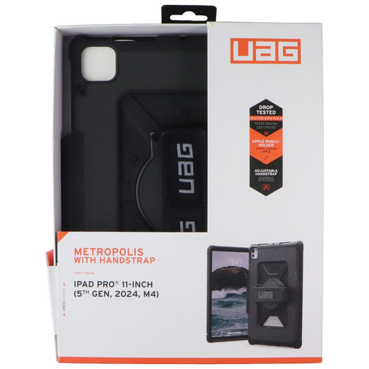 UAG Metropolis with Hand Strap for iPad Pro 11-inch (5th Gen, 2024, M4) - Black