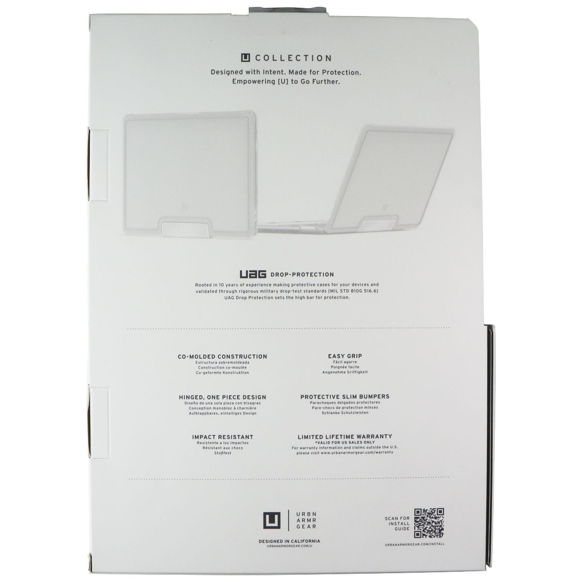 UAG Lucent Series Case for Apple MacBook Pro 13-in (M2, 2022) - Cerulean Blue Computer Accessories - Laptop Cases & Bags UAG - Simple Cell Bulk Wholesale Pricing - USA Seller