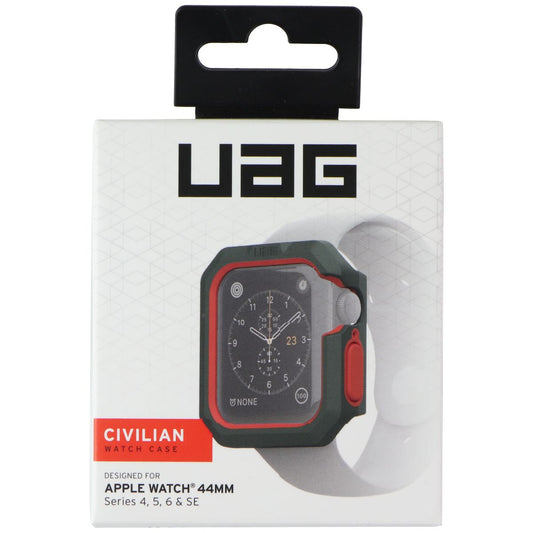 UAG Civilian Case for Apple Watch Series 4/5/6/SE 44mm - Green/Orange Smart Watch Accessories - Smart Watch Cases UAG - Simple Cell Bulk Wholesale Pricing - USA Seller