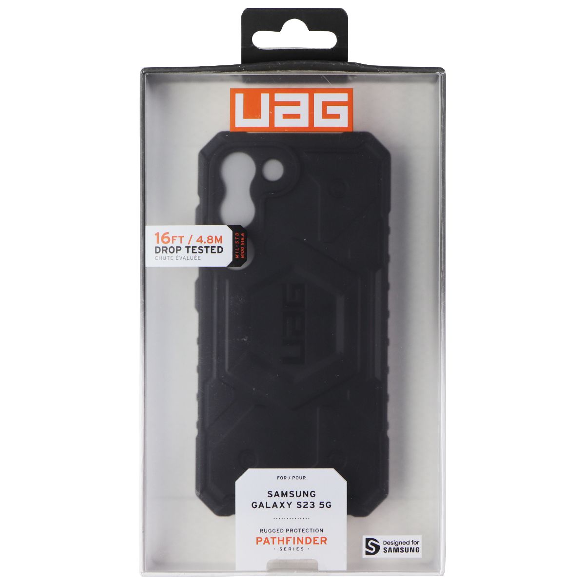 UAG Pathfinder Series Case for Samsung Galaxy S23 5G - Black Cell Phone - Cases, Covers & Skins UAG    - Simple Cell Bulk Wholesale Pricing - USA Seller