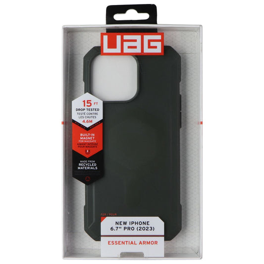 UAG Essential Armor Case for MagSafe for Apple iPhone 15 Pro Max - Olive Drab Cell Phone - Cases, Covers & Skins UAG    - Simple Cell Bulk Wholesale Pricing - USA Seller