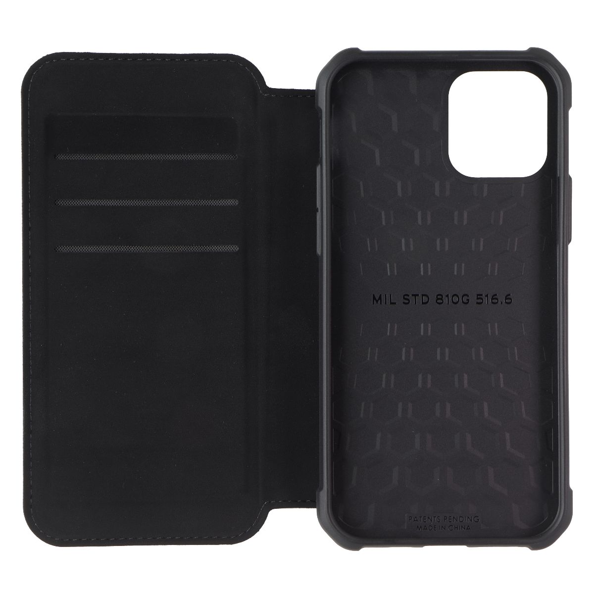 UAG Metropolis Series Flip Folio Case for Apple iPhone 12 - Black Cell Phone - Cases, Covers & Skins UAG - Simple Cell Bulk Wholesale Pricing - USA Seller
