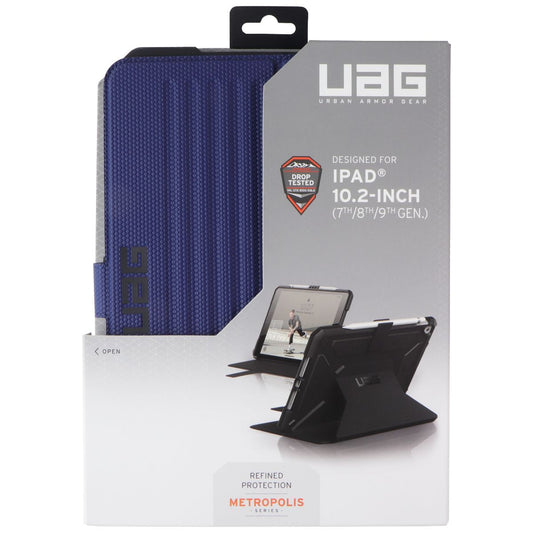 UAG Metropolis Series Case for Apple iPad 10.2" (7th/8th/9th Gen) - Cobalt Blue iPad/Tablet Accessories - Cases, Covers, Keyboard Folios UAG - Simple Cell Bulk Wholesale Pricing - USA Seller