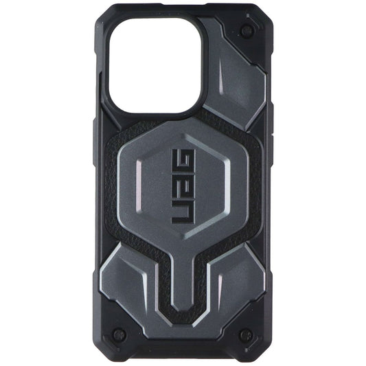 UAG Monarch Pro Series Case for MagSafe for Apple iPhone 15 Pro - Silver / Black Cell Phone - Cases, Covers & Skins UAG - Simple Cell Bulk Wholesale Pricing - USA Seller