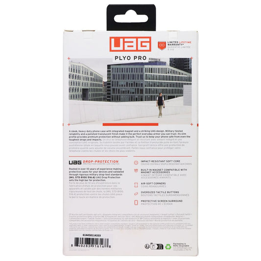 Urban Armor Gear UAG Plyo Pro Magnetic Case for Google Pixel 9 Pro - Ice/Silver Cell Phone - Cases, Covers & Skins UAG - Simple Cell Bulk Wholesale Pricing - USA Seller