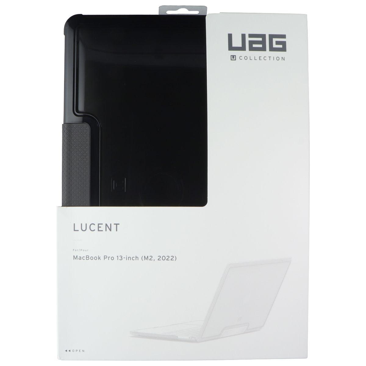 UAG Lucent Series Hard Case for Apple MacBook Pro 13-inch (M2 / 2022) - Black Computer Accessories - Laptop Cases & Bags UAG - Simple Cell Bulk Wholesale Pricing - USA Seller