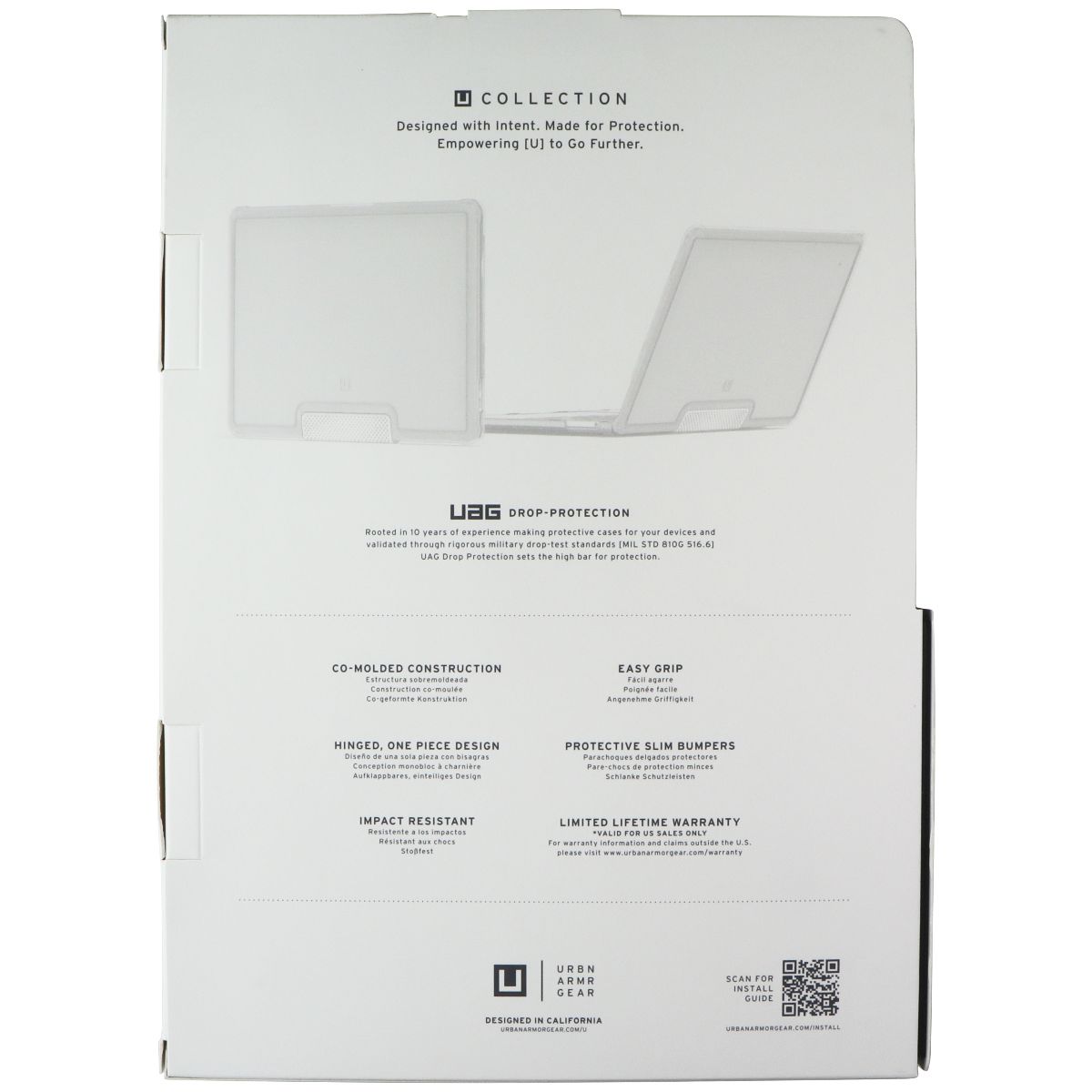 UAG Lucent Series Hard Case for Apple MacBook Pro 13-inch (M2 / 2022) - Black Computer Accessories - Laptop Cases & Bags UAG - Simple Cell Bulk Wholesale Pricing - USA Seller