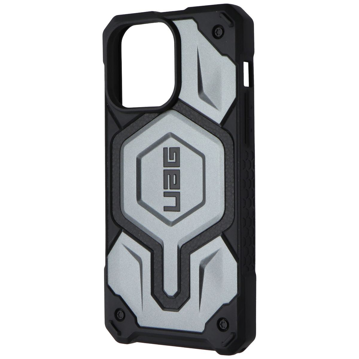 UAG Monarch Pro Series Case for MagSafe for Apple iPhone 15 Pro Max - Silver Cell Phone - Cases, Covers & Skins UAG    - Simple Cell Bulk Wholesale Pricing - USA Seller