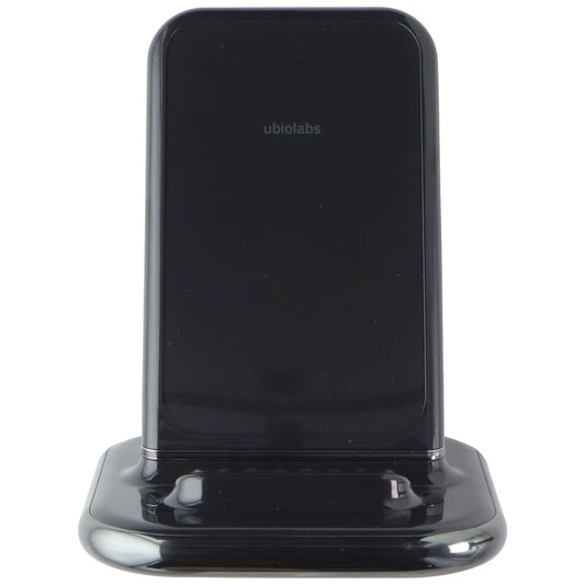 Ubio Labs (10W) Shadow Series Qi Wireless Universal Stand with Adapter - Black Cell Phone - Chargers & Cradles Ubio Labs - Simple Cell Bulk Wholesale Pricing - USA Seller