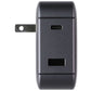 Ubio Labs Dual-Port (USB-A and USB-C) Wall Charger Adapter - Black (CHG1091SG)