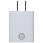 UBREAKIFIX 18W Quick Charge Wall Charger with 3.0 Single Port USB - White