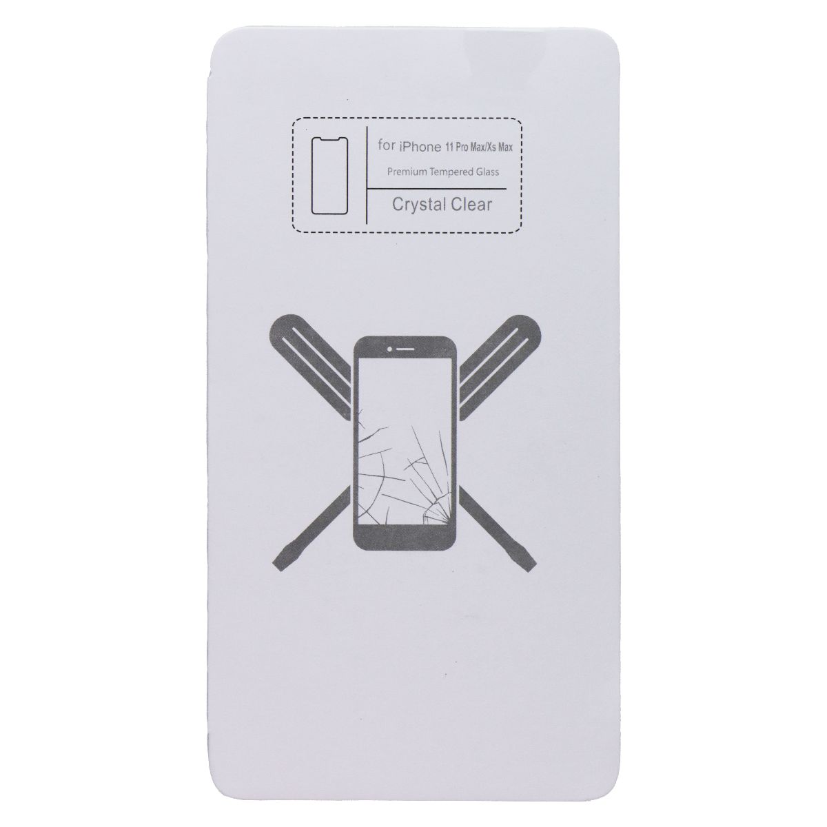 UBREAKIFIX Tempered Glass for iPhone 11 Pro Max/XS Max - Clear 5 PK Cell Phone - Screen Protectors UBREAKIFIX - Simple Cell Bulk Wholesale Pricing - USA Seller