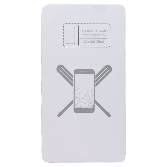 UBREAKIFIX Tempered Glass for iPhone 14 Pro Max Crystal Clear 5 PK Cell Phone - Screen Protectors UBREAKIFIX - Simple Cell Bulk Wholesale Pricing - USA Seller