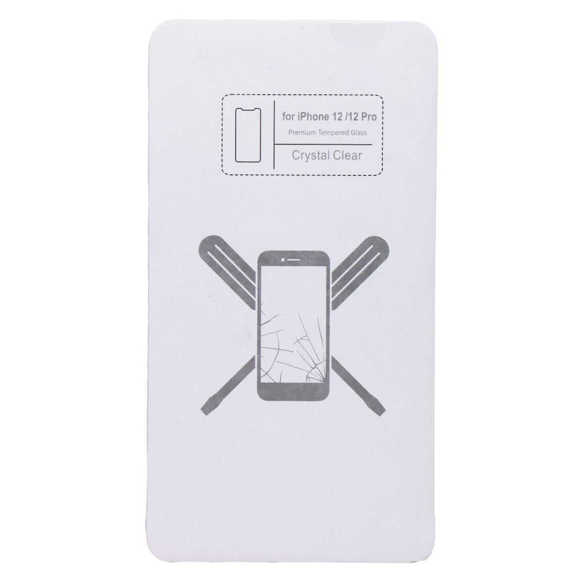 UBREAKIFIX Tempered Glass for Apple iPhone 12/12 Pro - Crystal Clear (5 PK) Cell Phone - Screen Protectors UBREAKIFIX - Simple Cell Bulk Wholesale Pricing - USA Seller