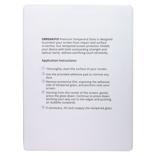 UBREAKIFIX Tempered Glass for iPad Air 1/2/iPad 5/6/Pro 9.7 - Clear (5 PK) iPad/Tablet Accessories - Screen Protectors UBREAKIFIX - Simple Cell Bulk Wholesale Pricing - USA Seller