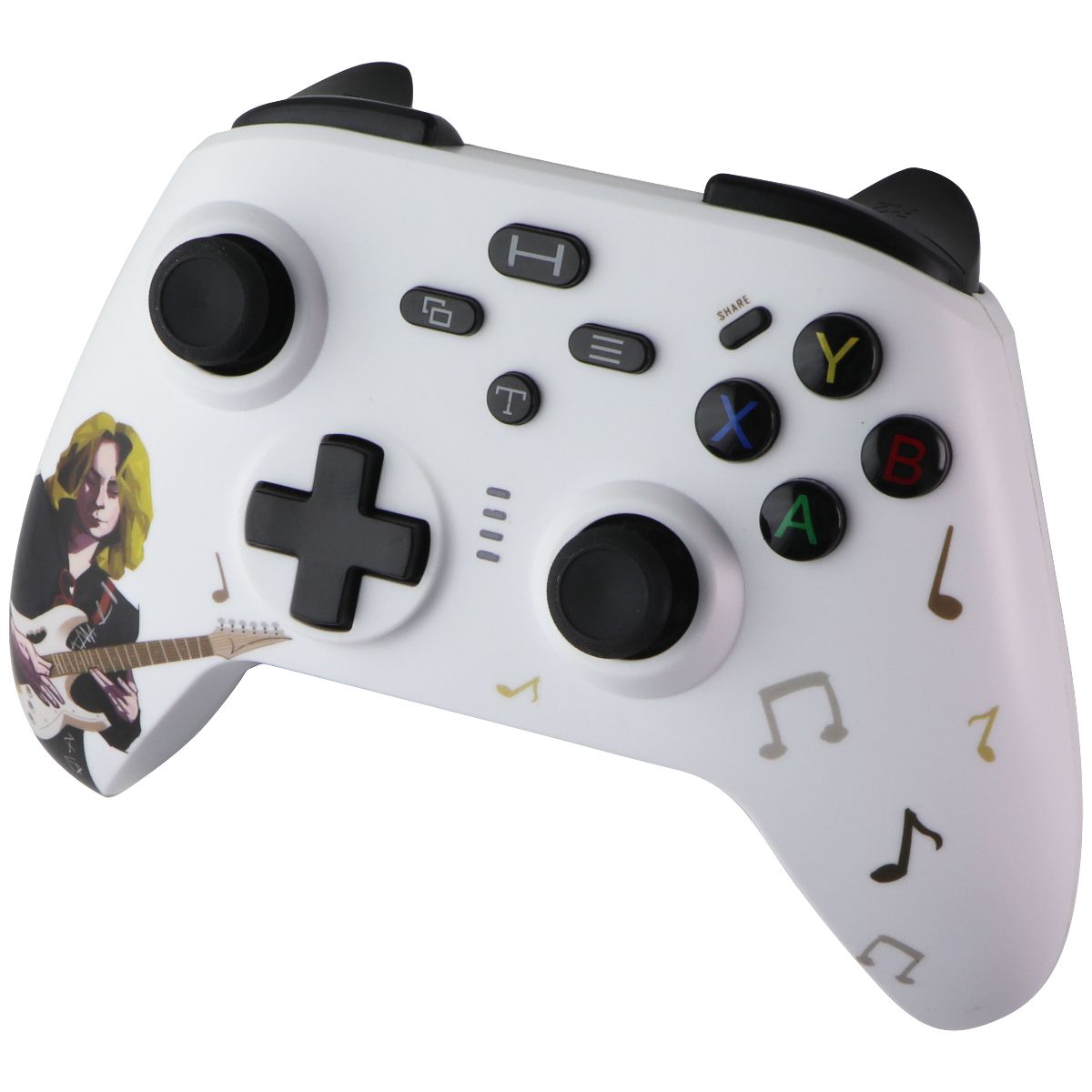 UHM N2 Wireless Gaming Controller for Xbox Series X/S/One/PS3/PC - Music White Gaming/Console - Controllers & Attachments UHM - Simple Cell Bulk Wholesale Pricing - USA Seller