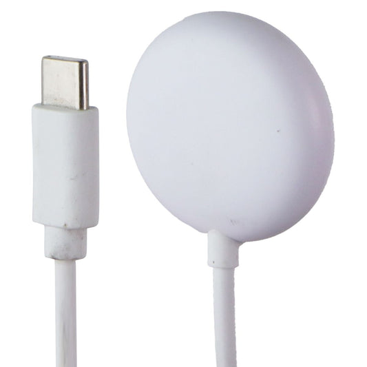 Generic USB-C Google Pixel Watch Charger - White Smart Watch Accessories - Chargers & Docking Stations Unbranded - Simple Cell Bulk Wholesale Pricing - USA Seller