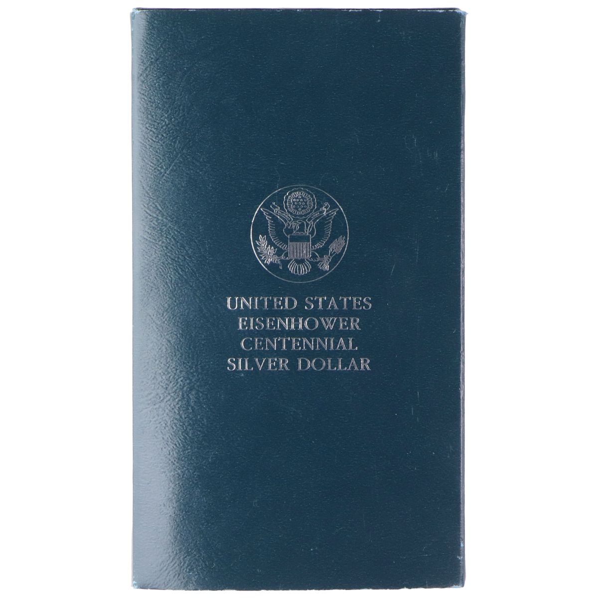 United States Eisenhower Centennial Silver Dollar with Case Coins & Paper Money - Other US Coins Unbranded - Simple Cell Bulk Wholesale Pricing - USA Seller