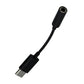 USB-C to 3.5mm headphone Jack Adapter - Black