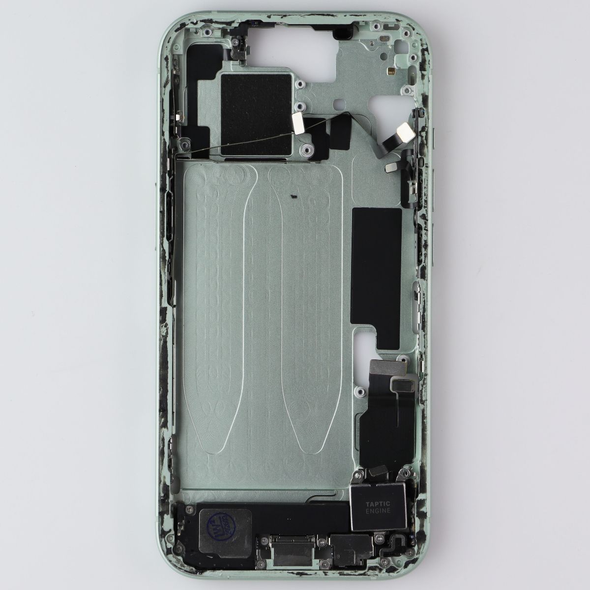 Repair Part - Mid-Frame with Small Parts for Apple iPhone 15 - Green Cell Phone - Replacement Parts & Tools Unbranded - Simple Cell Bulk Wholesale Pricing - USA Seller