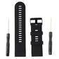 Replacement Band for Fenix 5X Watch - Black / Black Smart Watch Accessories - Watch Bands Unbranded    - Simple Cell Bulk Wholesale Pricing - USA Seller