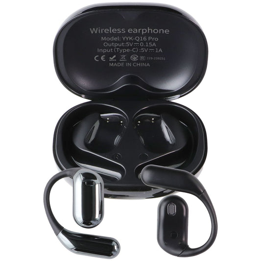 Q16 Pro LCD Open-Ear True-Wireless Headphones - Gray (YYK-Q16 Pro) Cell Phone - Headsets Unbranded - Simple Cell Bulk Wholesale Pricing - USA Seller