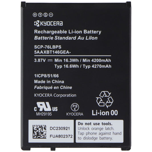 Repair Part Rechargeable Li-ion Battery for Kyocera DuraForce Pro 3 (SCP-76LBPS) Cell Phone - Replacement Parts & Tools Unbranded - Simple Cell Bulk Wholesale Pricing - USA Seller