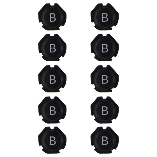 Repair Part - (B) Button for Joy Con Controller (10 Pack) Gaming/Console - Replacement Parts & Tools Unbranded - Simple Cell Bulk Wholesale Pricing - USA Seller