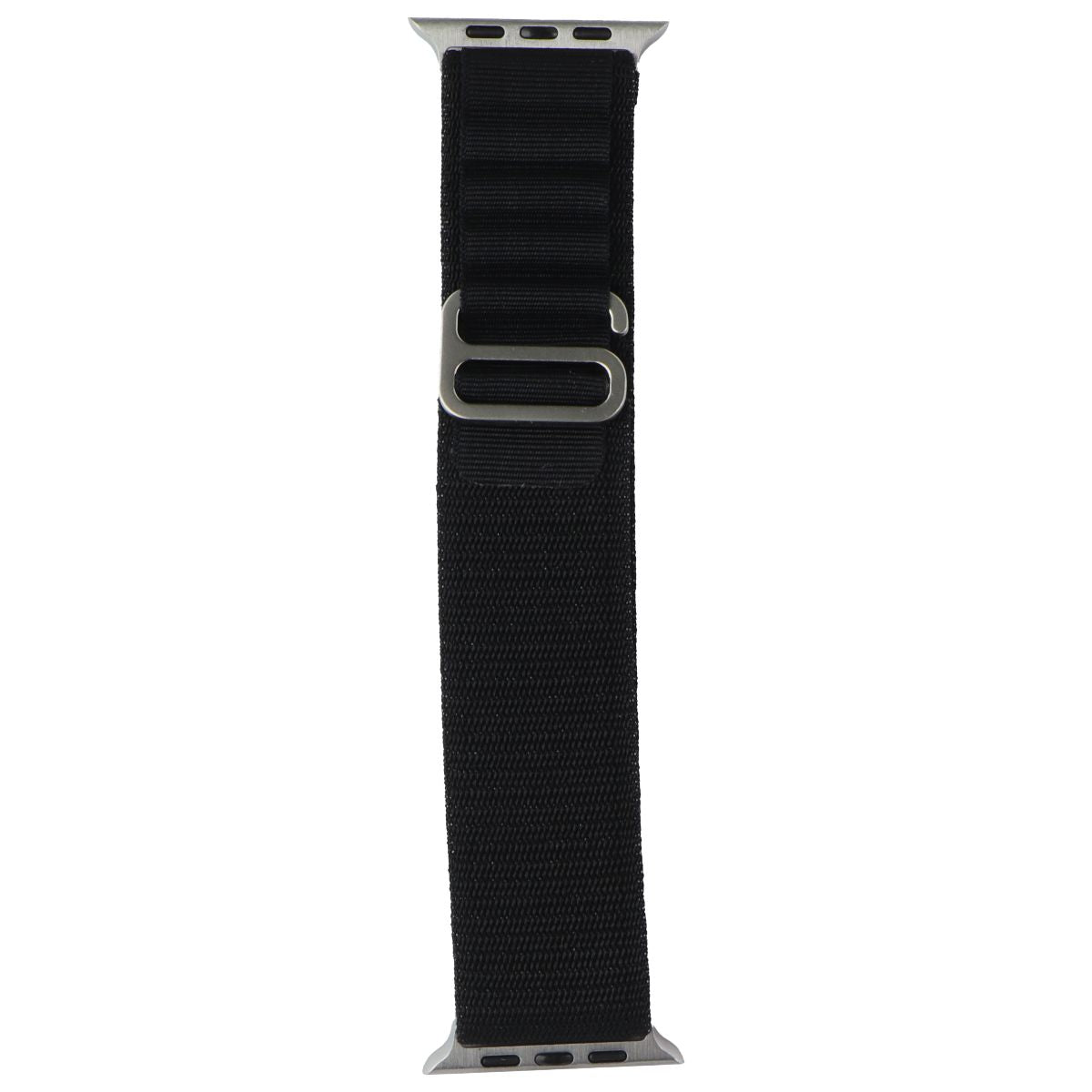 Nylon Alpine Loop Band for Apple Watch (49/45/44mm) Cases - Black ...