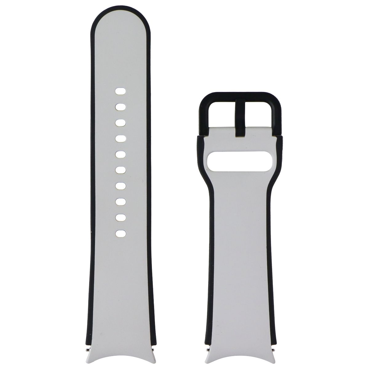 Generic Watch Sport Band 20mm Small/Medium - Gray / Black Smart Watch Accessories - Watch Bands Unbranded - Simple Cell Bulk Wholesale Pricing - USA Seller