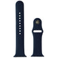 Silicone Watch Band for Apple Watch 42/44/45mm Cases - Dark Blue - Large Smart Watch Accessories - Watch Bands Unbranded    - Simple Cell Bulk Wholesale Pricing - USA Seller