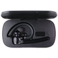 G7 Portable Wireless One Ear Headset with 500mAh Charging Case - Black