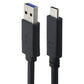Mixed USB-C to USB 3.0 Charge and Sync Data Cables - Black (Bulk / 3 Ft and Up) Cell Phone - Chargers & Cradles Unbranded - Simple Cell Bulk Wholesale Pricing - USA Seller