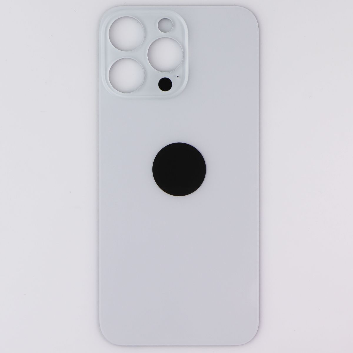 Repair Part - Back Glass for Apple iPhone 15 Pro Max - White Titanium with Logo Cell Phone - Replacement Parts & Tools Unbranded - Simple Cell Bulk Wholesale Pricing - USA Seller