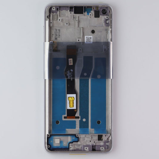Repair Part LCD Assembly with Frame for Moto G Power (2021) XT2117 Polar Silver