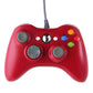 Generic Wired USB Controller for Xbox and PC - Red/Gray/White Gaming/Console - Controllers & Attachments Unbranded - Simple Cell Bulk Wholesale Pricing - USA Seller