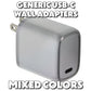 Mixed/Generic USB-C Wall Charger / Travel Adapters - (5V/3A and Up) Mixed Colors Cell Phone - Chargers & Cradles Unbranded - Simple Cell Bulk Wholesale Pricing - USA Seller