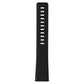 Silicone Replacement Band - Large Adjusting Side ONLY - for Fitbit Versa - Black Smart Watch Accessories - Watch Bands Unbranded - Simple Cell Bulk Wholesale Pricing - USA Seller