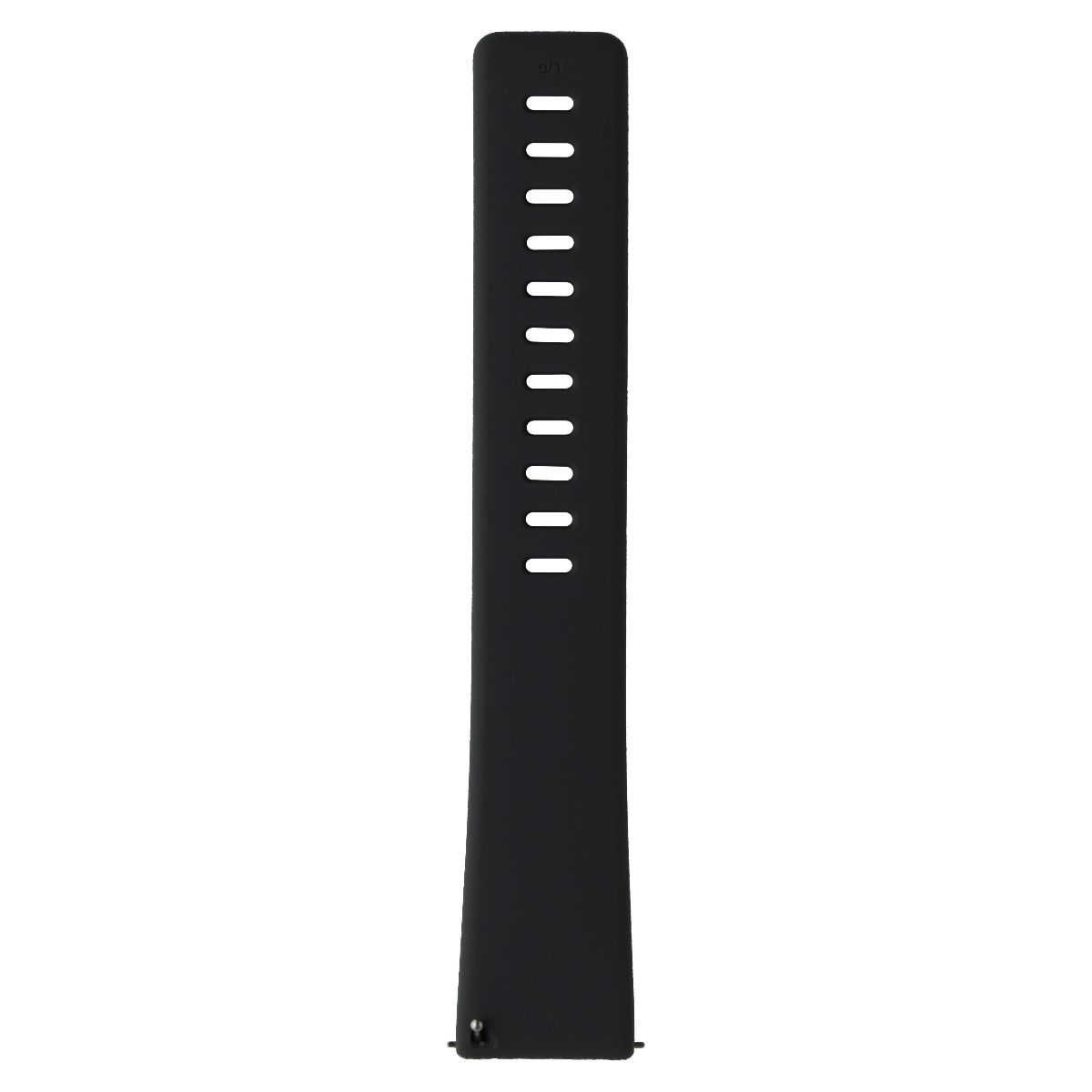 Silicone Replacement Band - Large Adjusting Side ONLY - for Fitbit Versa - Black Smart Watch Accessories - Watch Bands Unbranded - Simple Cell Bulk Wholesale Pricing - USA Seller