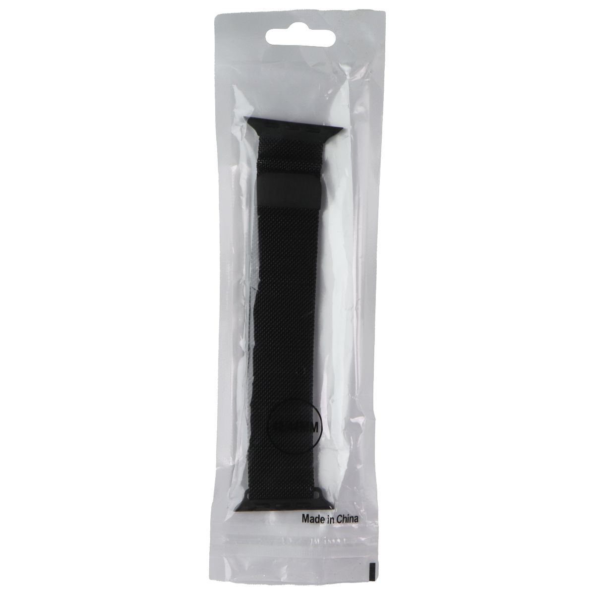 Metal Milanese Style Band for Apple Watch (49/45/44mm) Cases - Black Smart Watch Accessories - Watch Bands Unbranded - Simple Cell Bulk Wholesale Pricing - USA Seller