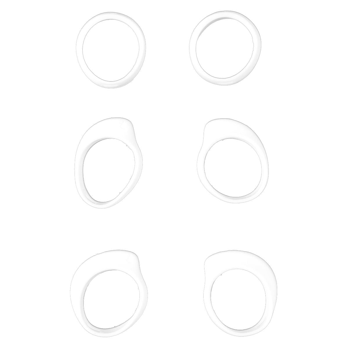 Replacement Ear Gels & Stabilizer for Galaxy Buds - (Full Set) - White Portable Audio & Headphones - Replacement Parts & Tools Unbranded    - Simple Cell Bulk Wholesale Pricing - USA Seller