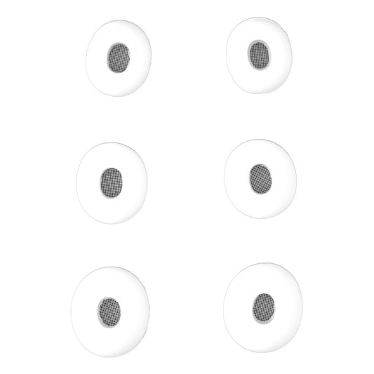 Replacement Ear Gels for Apple AirPod Pro - (3 Pack) - White Portable Audio & Headphones - Replacement Parts & Tools Unbranded    - Simple Cell Bulk Wholesale Pricing - USA Seller