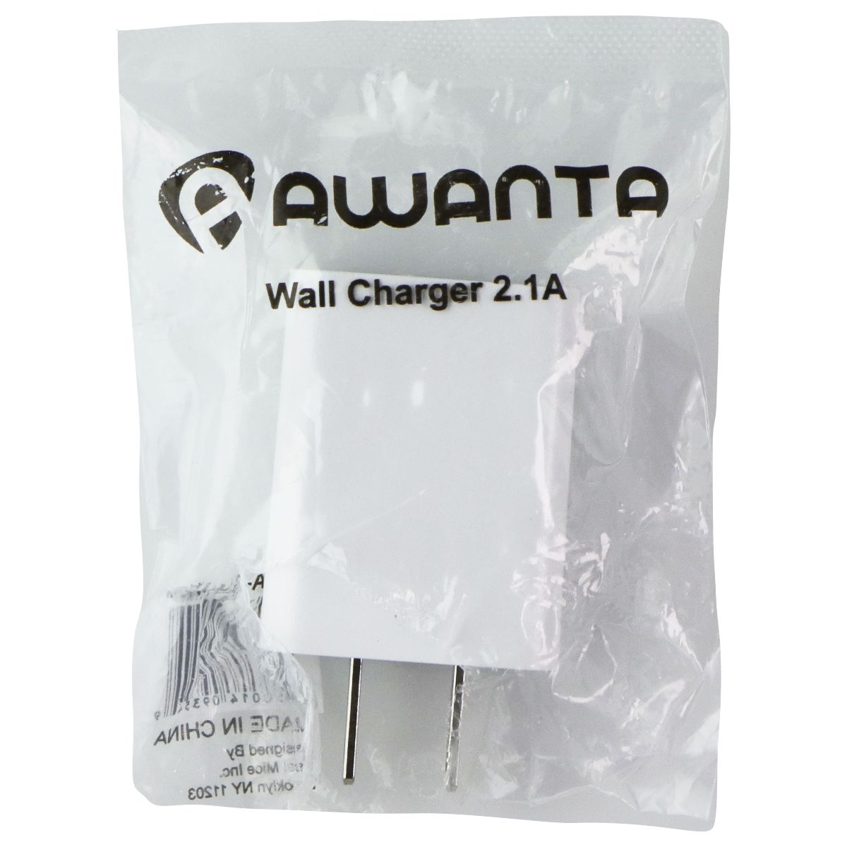 Universal (5V/2.4A) Single USB Wall Charger Travel Adapter - White Cell Phone - Chargers & Cradles Unbranded - Simple Cell Bulk Wholesale Pricing - USA Seller