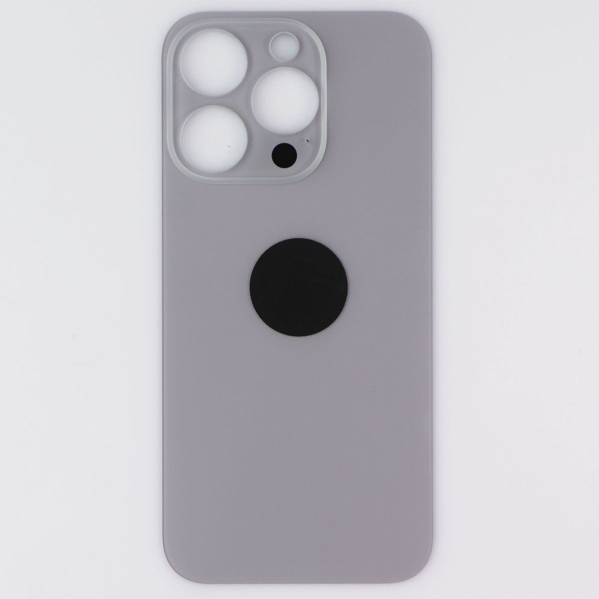 Repair Part - Back Glass for Apple iPhone 15 Pro - Slate with Logo Cell Phone - Replacement Parts & Tools Unbranded - Simple Cell Bulk Wholesale Pricing - USA Seller